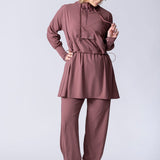 Virtue Lightweight Set in Dusty Purple