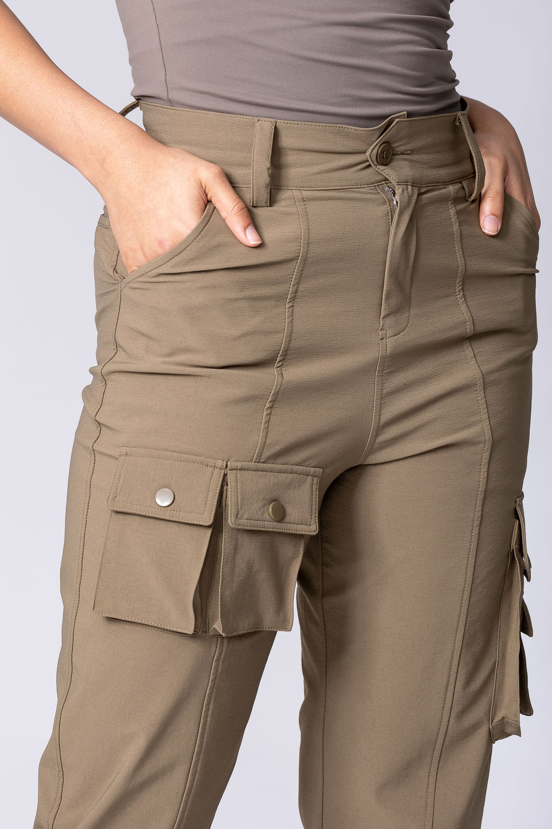 Women's Cargo Pants for Hiking Stretchy and Durable WOMMO