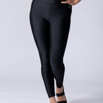 Swim leggings in black.