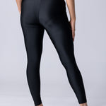 Swim leggings in black.