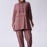 Virtue Lightweight Set in Dusty Purple