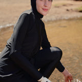 Swim'n'Splash Three Piece Swim Bundle in Black