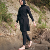Swim'n'Splash Three Piece Swim Bundle in Black